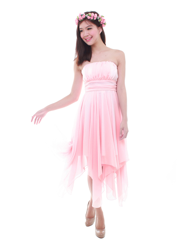 Pixie Dress in Soft Pink